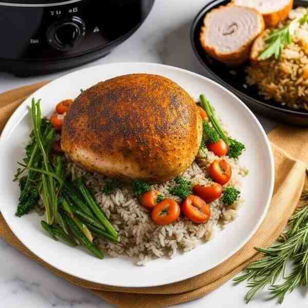 Плов с индюшкой в мультиварке